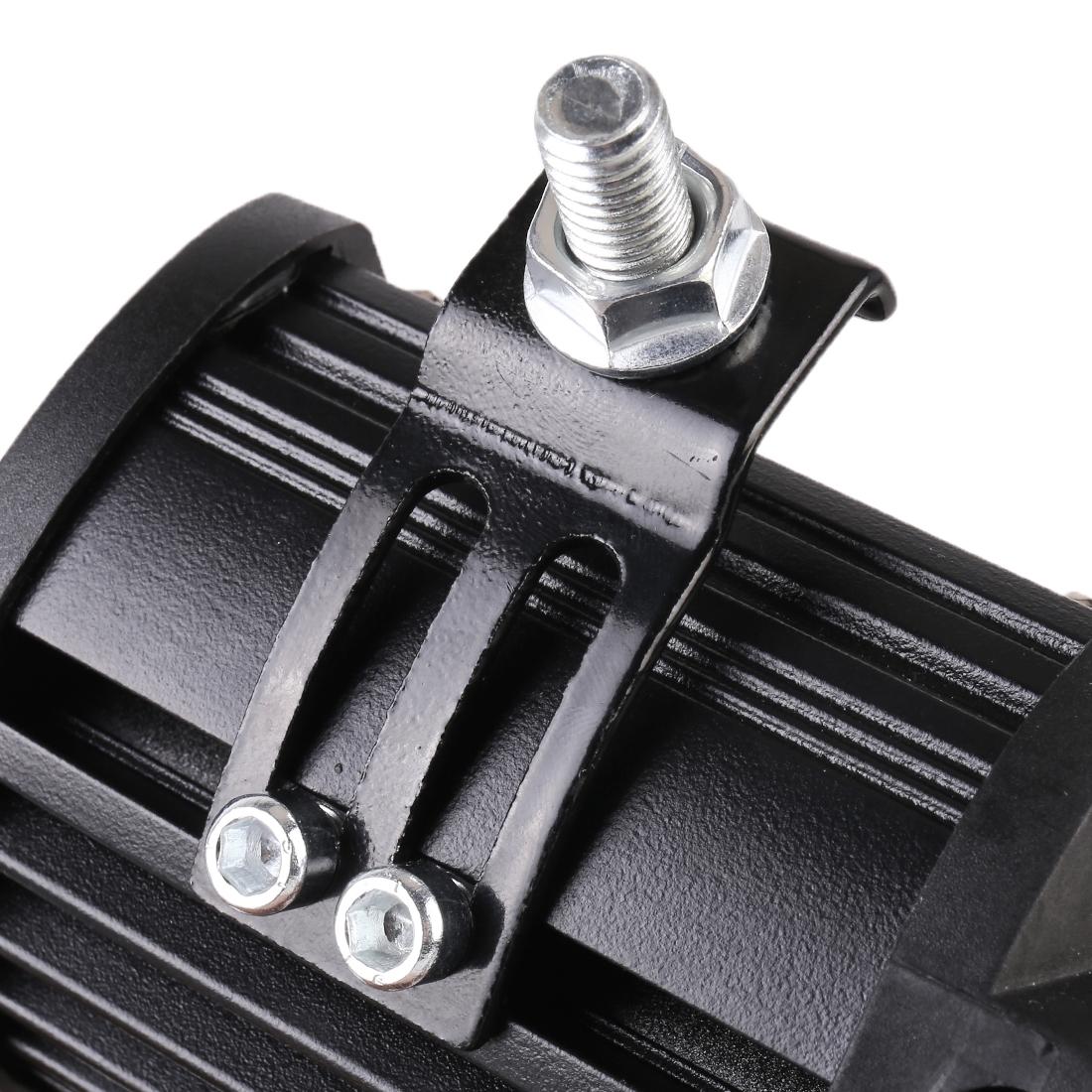 18W 6 Led White Light Floodlight Engineering Lamp / Waterproof Ip67 Suvs Light Dc 10 - 30V Black