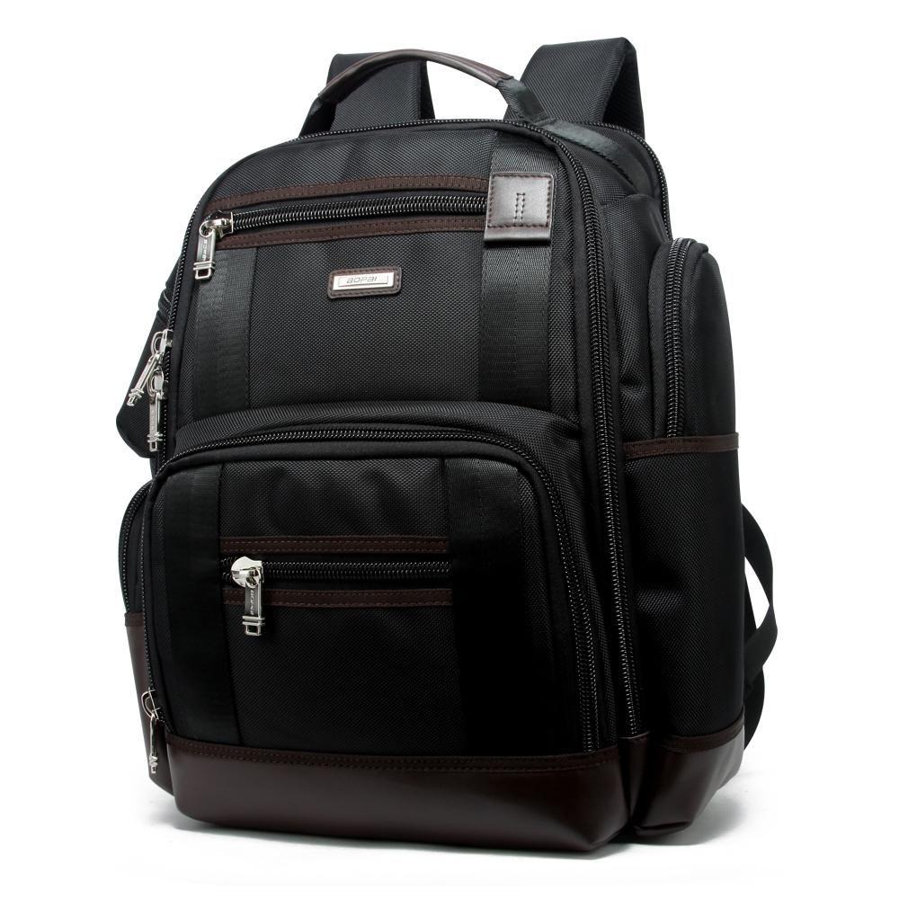 Large Capacity Multi-Layer Laptop Backpack With Breathable Design - 15.6 Inch Black - 35X20X43Cm
