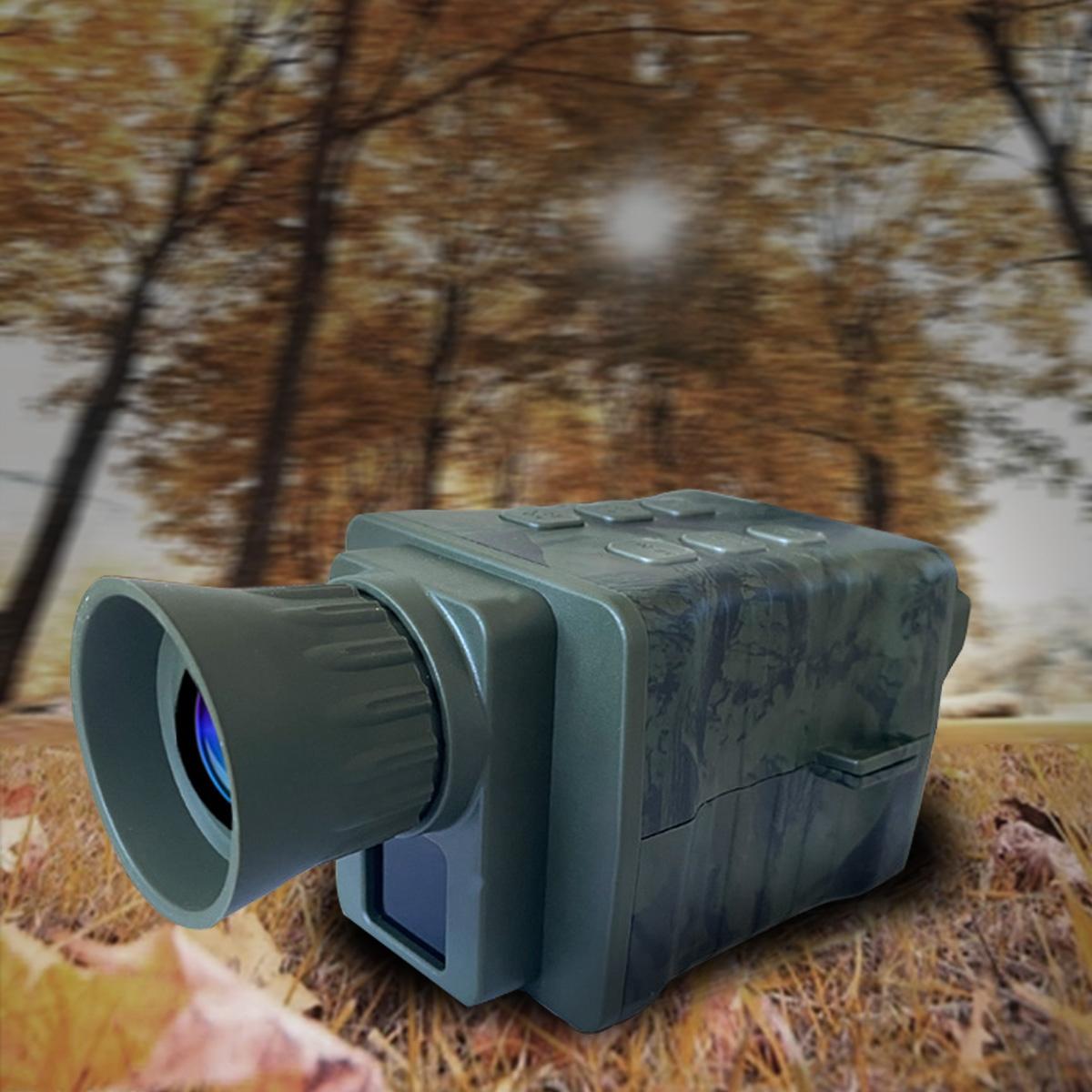 4K Hd Monocular Digital Night Vision For Outdoor Hunting - Black