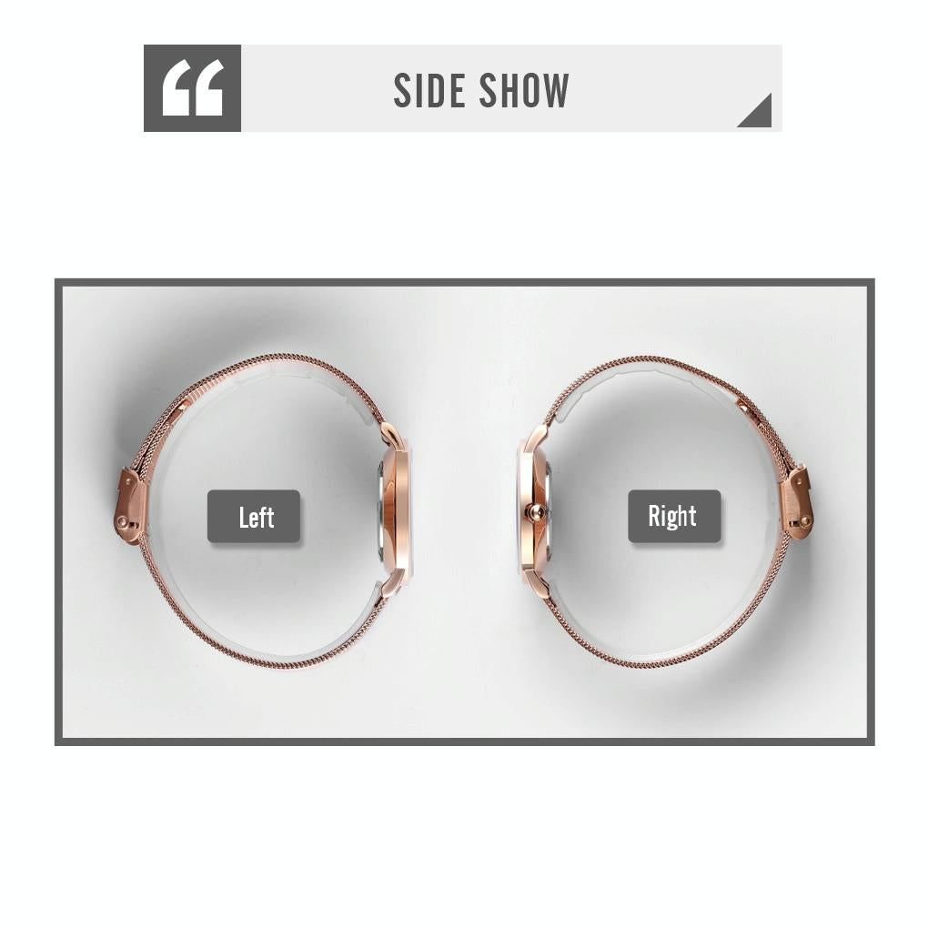 Simple Business Women Watch - Fashion Europe & America - Rose Gold