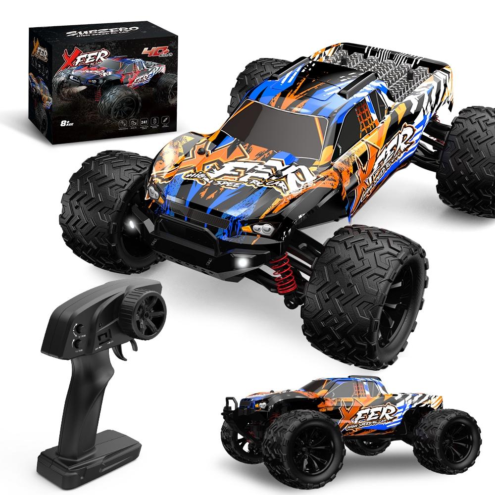 High Speed 1 16 Rc 4wd Car - Full Scale - Orange
