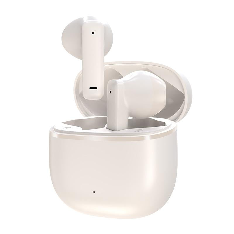 Wireless Bluetooth Earphones with Hd Noise Reduction for Gaming and Sports - White