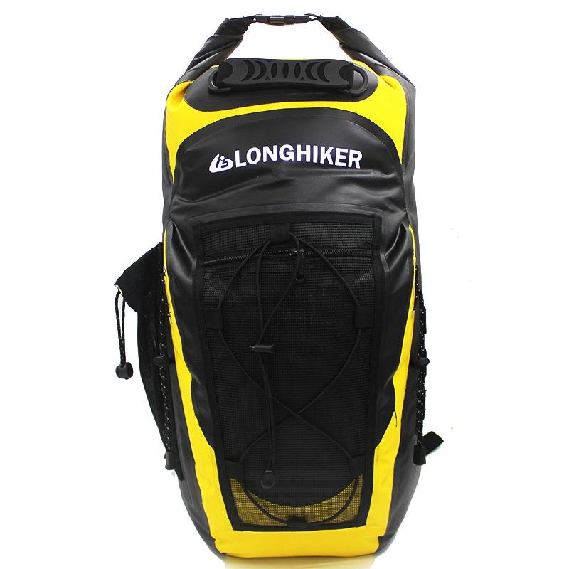 Outdoor Diving Fin Backpack Drifting Swimming Fishing Ski Bag - Blue