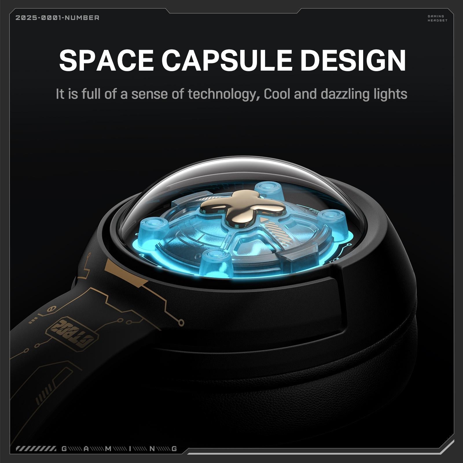 Wireless Gaming Headset Onikuma Gt802 - White