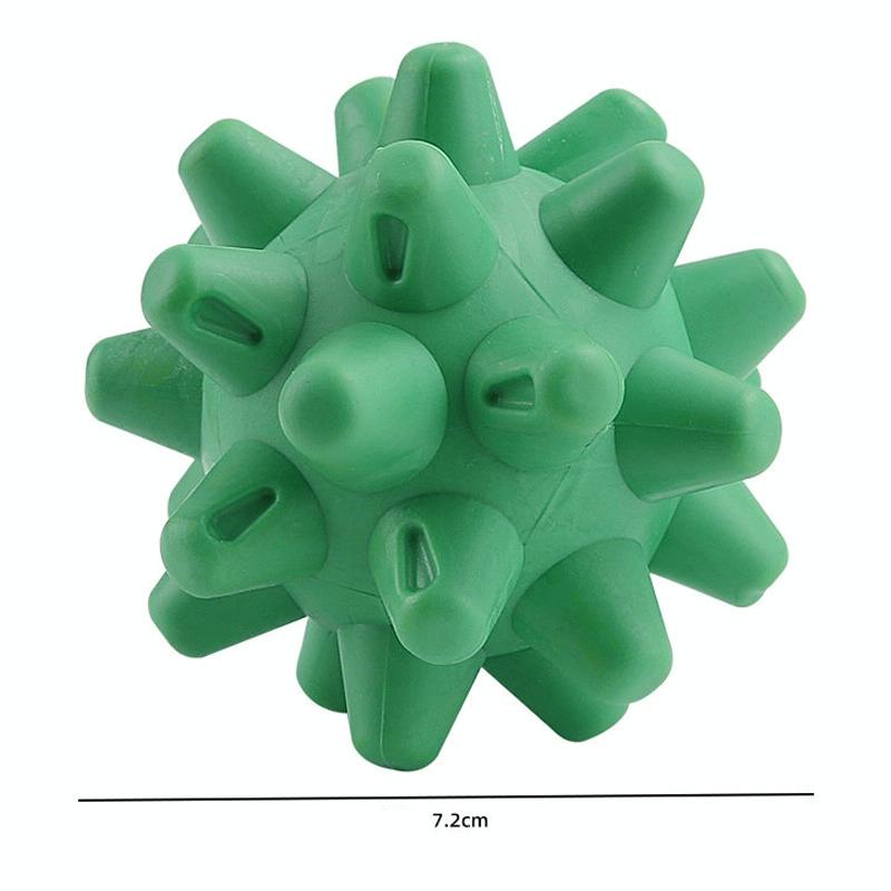 Handheld Hedgehog Massage Ball For Plantar Relaxation And Fitness - Green