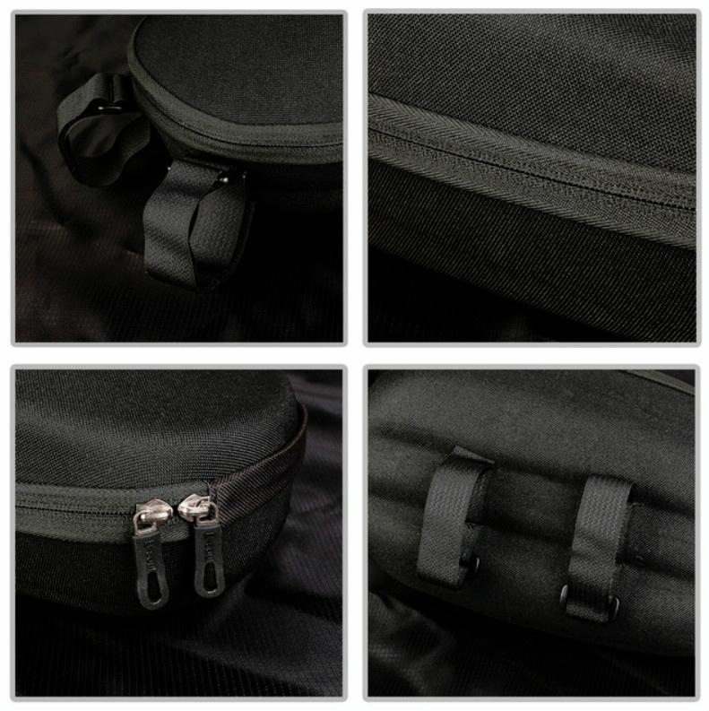 Waterproof Hard Shell Bag for Xiaomi No.9 Electric Scooter - Front Storage for Folding Car - Gray