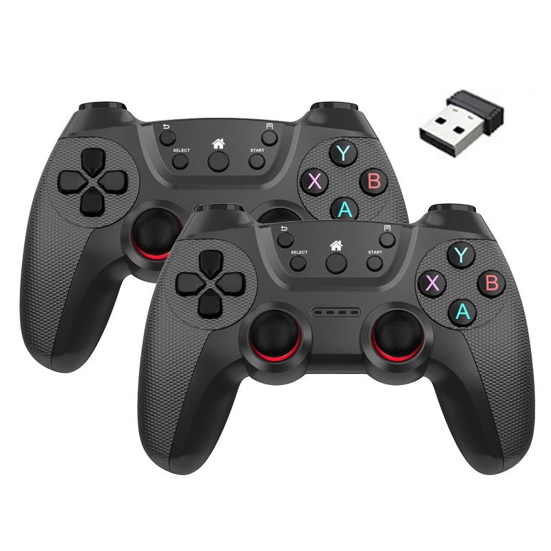 2.4g Wireless Controller for Pc Linux Android Tvbox - Supports Dual Connection - Cangling Green
