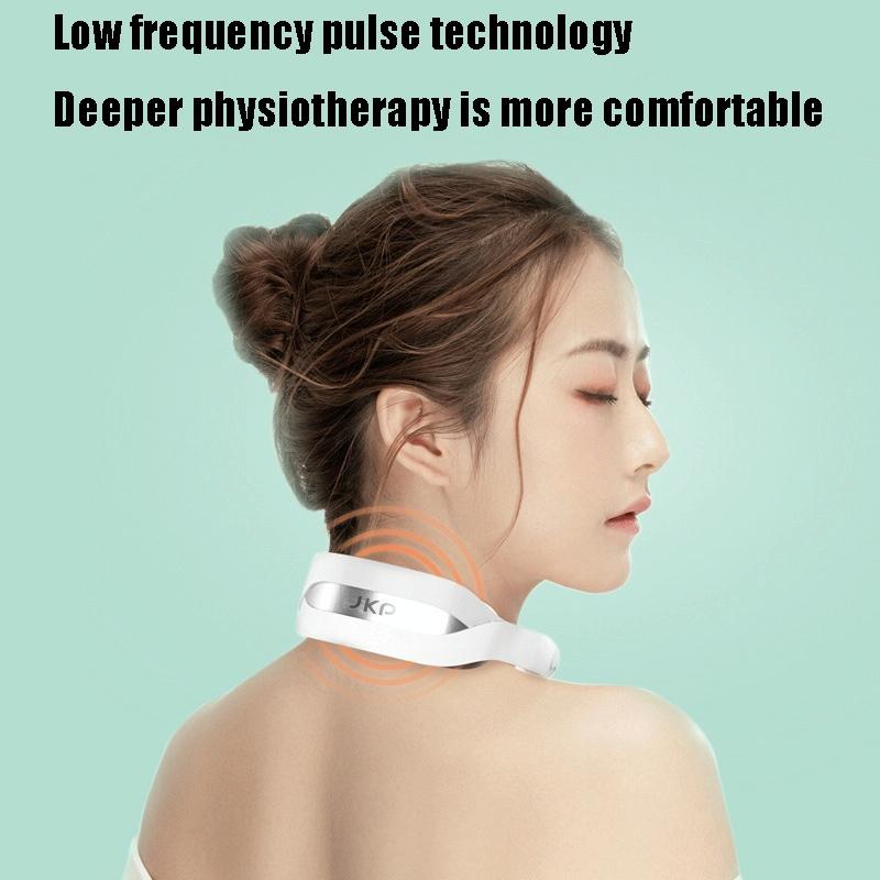 Mini Cervical Vertebra Massager For Neck Protection 159X129X61.5 Mm - White