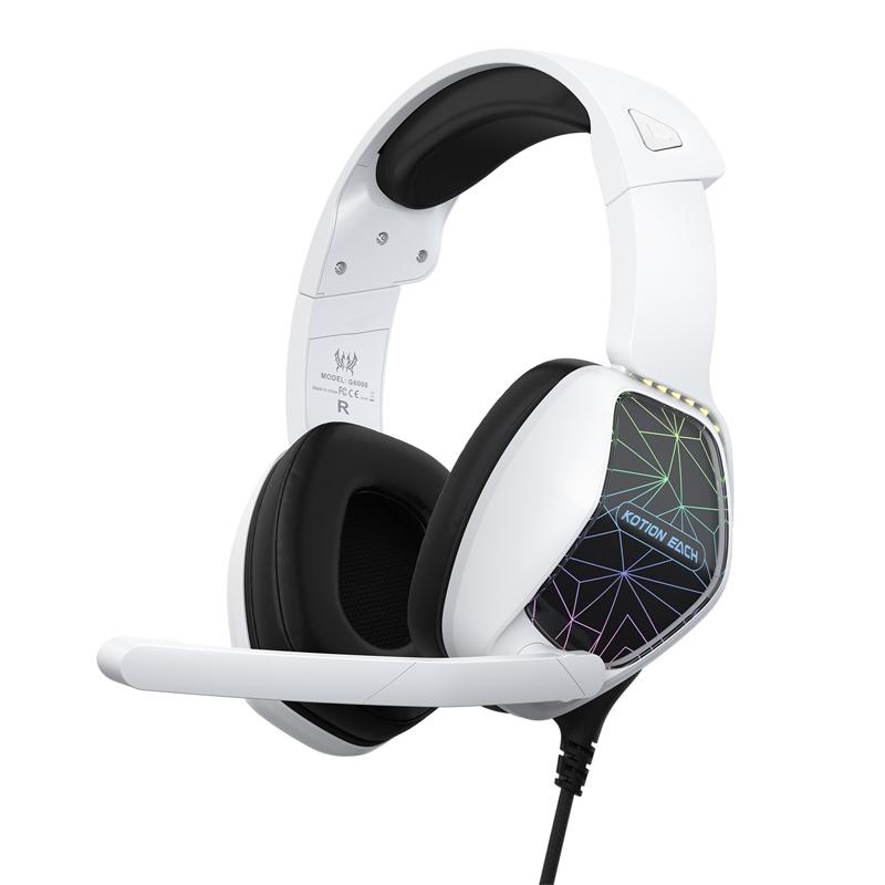 2.1M Gaming Headset With Mic Kotion Each G6000 - Black White