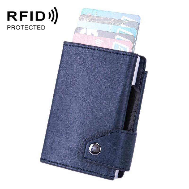 Rfid-protected Aluminum Coin Purse - Secure & Stylish - Mad Horse Aprico