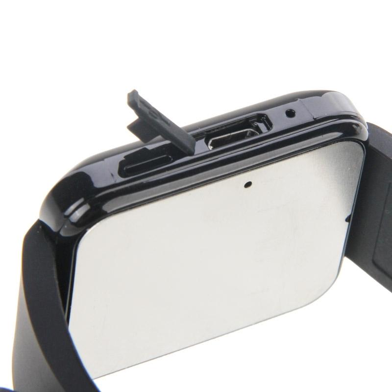 1.5 Inch Lcd Screen For Android Mobile Phone Support Phone Call / Music / Pedometer / Sleep Monitor / Anti-Lost - Black