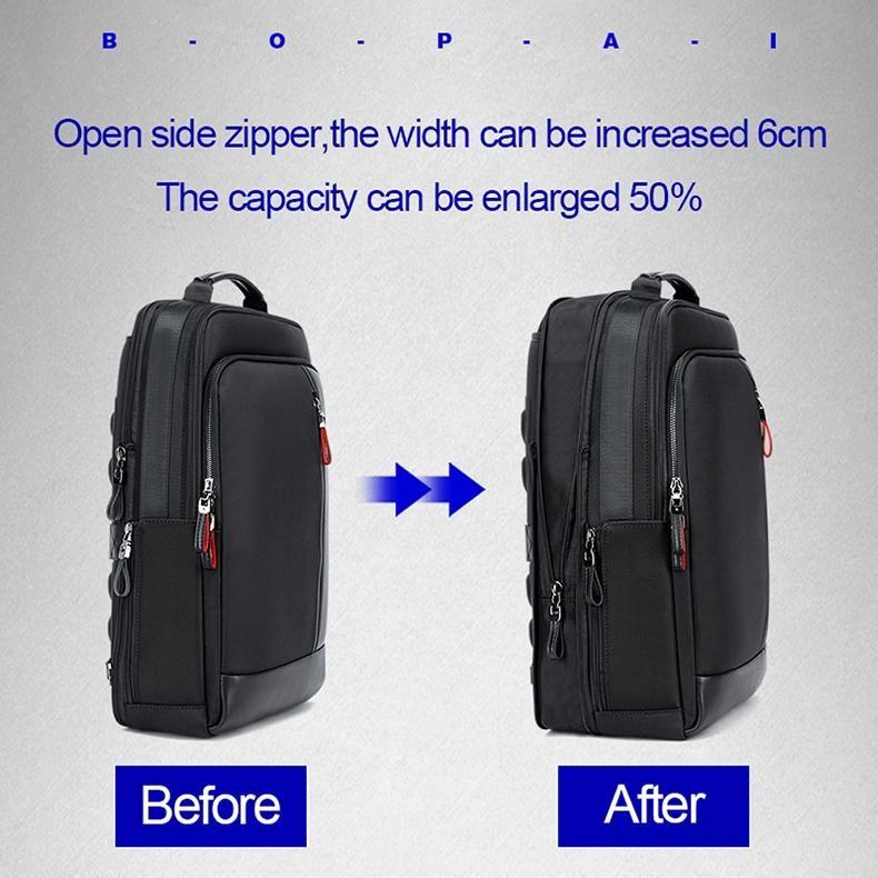 Large Capacity Business Laptop Backpack With Usb Port - Breathable & Stylish Black 30X15X44Cm