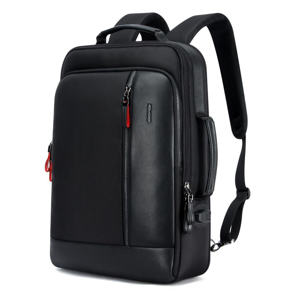 Large Capacity Business Laptop Backpack With Usb Port - Breathable & Stylish Black 30X15X44Cm