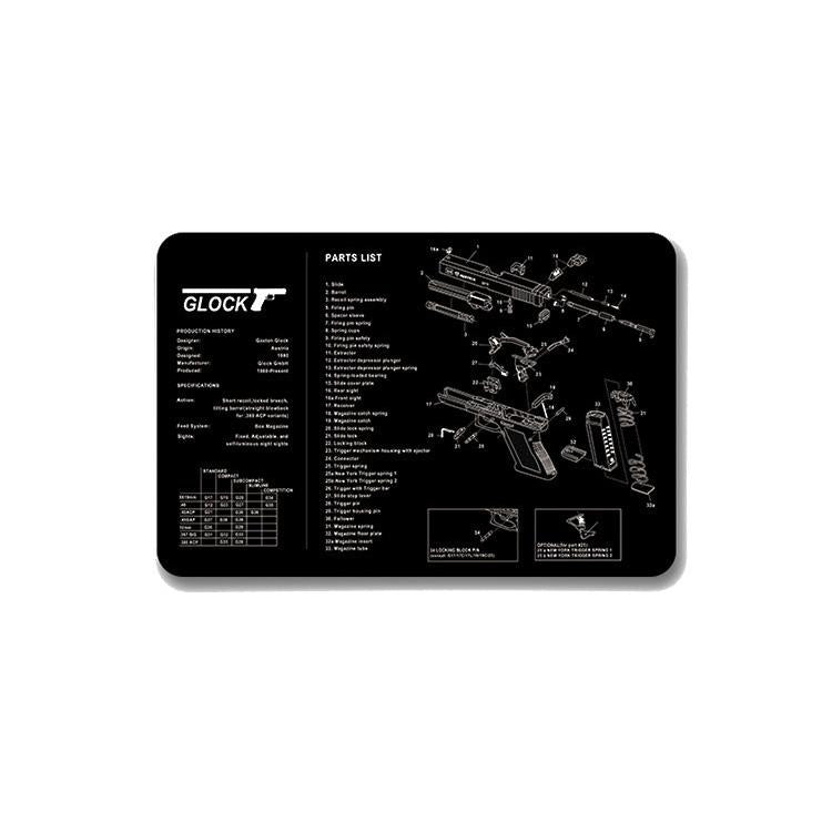 2 Pack Non Slip Gaming Mouse Pad 3Mm Thick - Sps-Beretta92-Ii