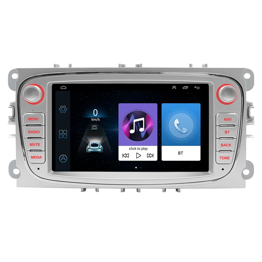 7 Inch Android Navigation Radio For Ford Focus - Bluetooth Rds 1 + 32G - Silver 2 + 32G