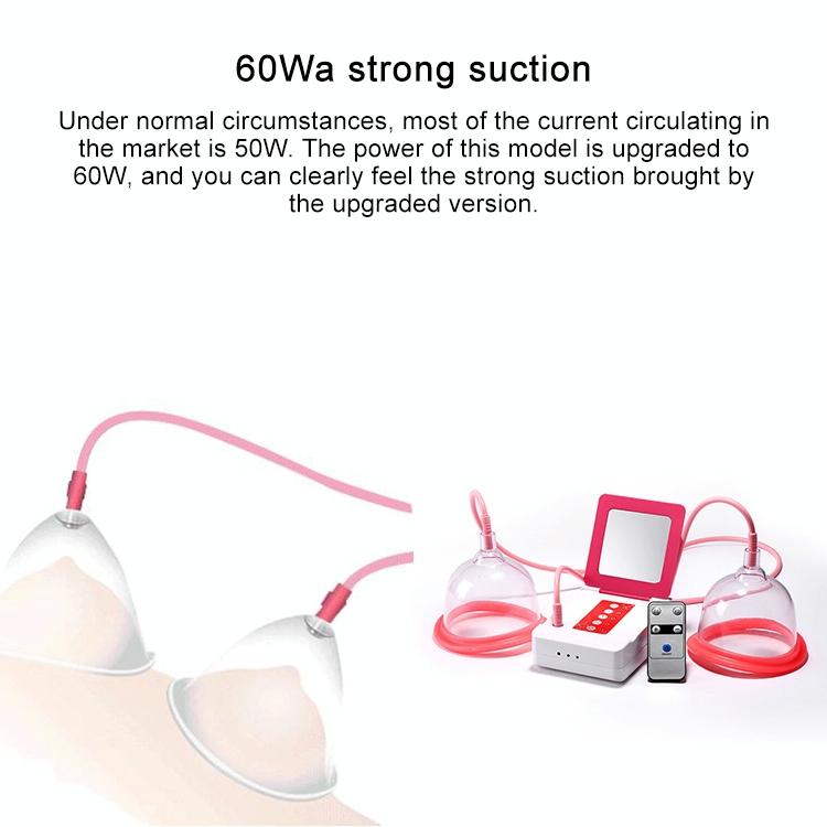 Portable Electric Chest Massager Usb Charging Remote Control - B Cup