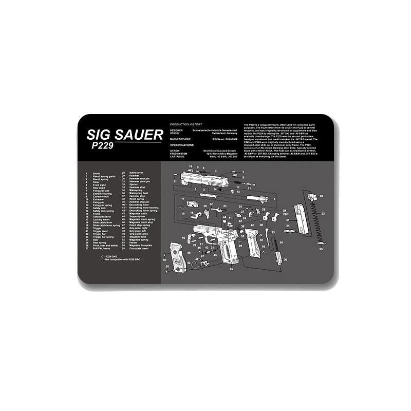 2 Pack Non Slip Gaming Mouse Pad 4Mm Thick - Sps-Beretta92-Ii