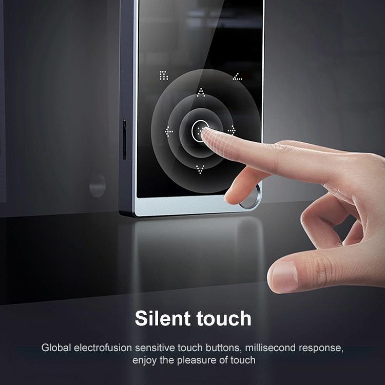 2.4 Inch Touch Mp4 / Mp3 Player 16Gb Memory E Book / Alarm / Timer No Bluetooth - Blue