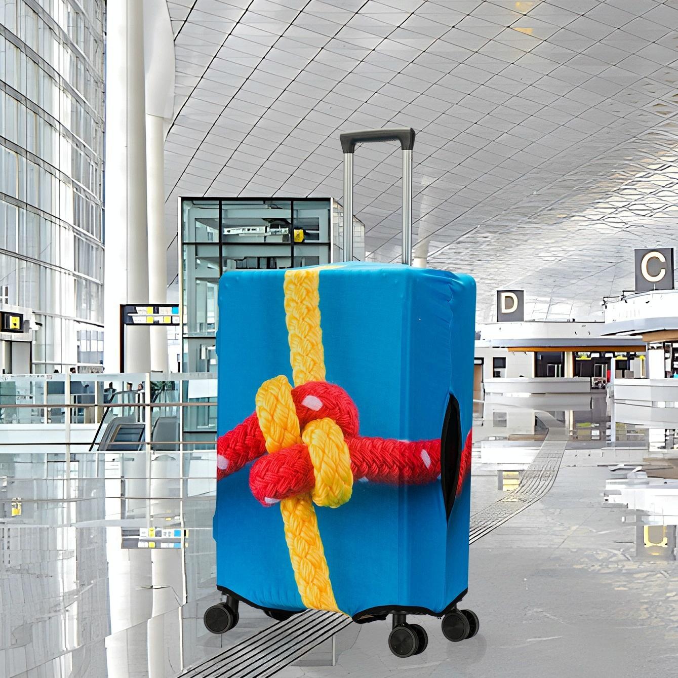 Travel Trolley Case Dustproof Sleeve - Fits 18-20 Inch Luggage - Protects from Dust and Wear - T-004 - For 22-24 Inch L