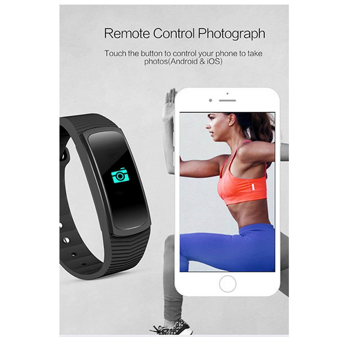 Waterproof Bluetooth Fitness Tracker - Ip67 - Black