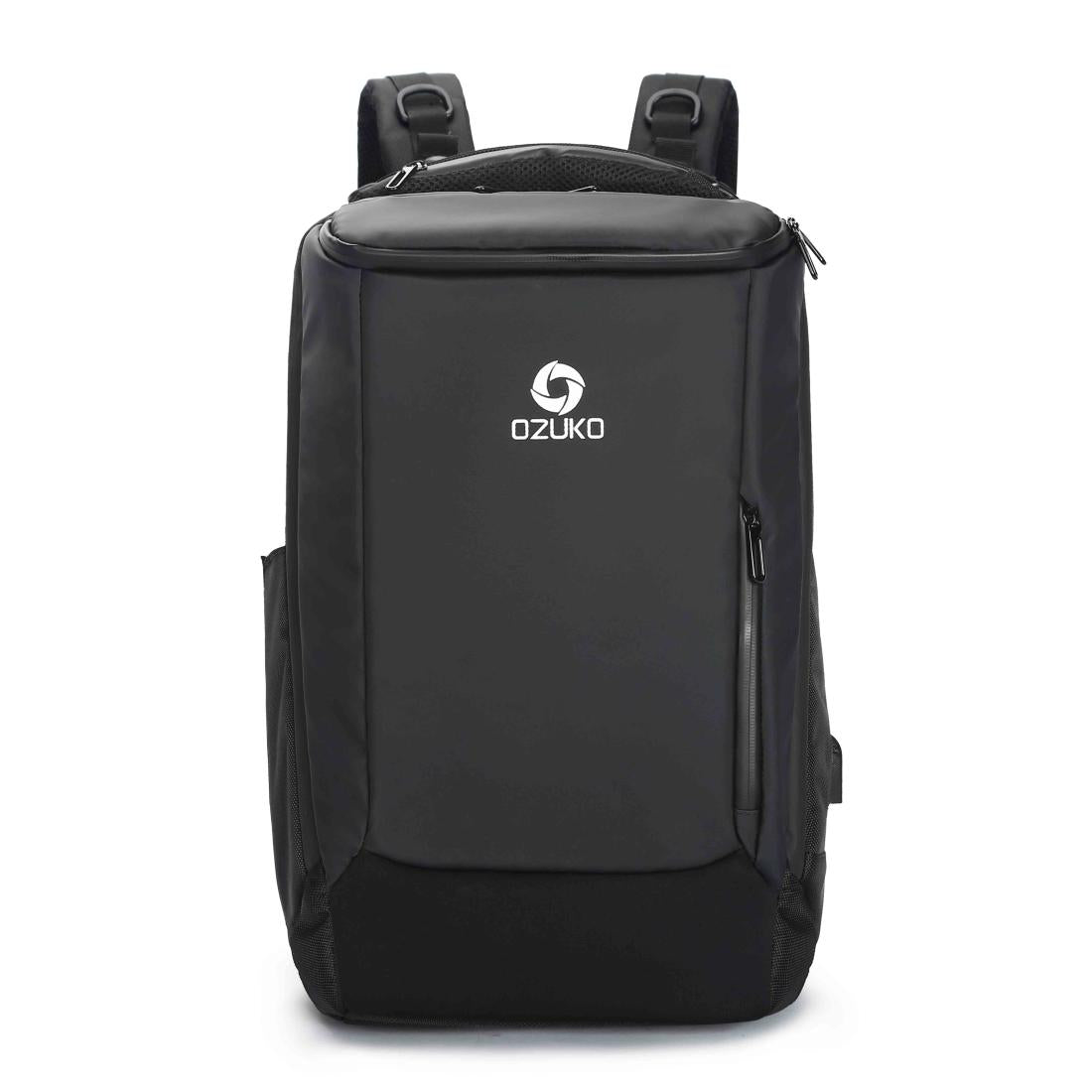 Waterproof Usb Outdoor Backpack - Large 33x21x53cm - Black