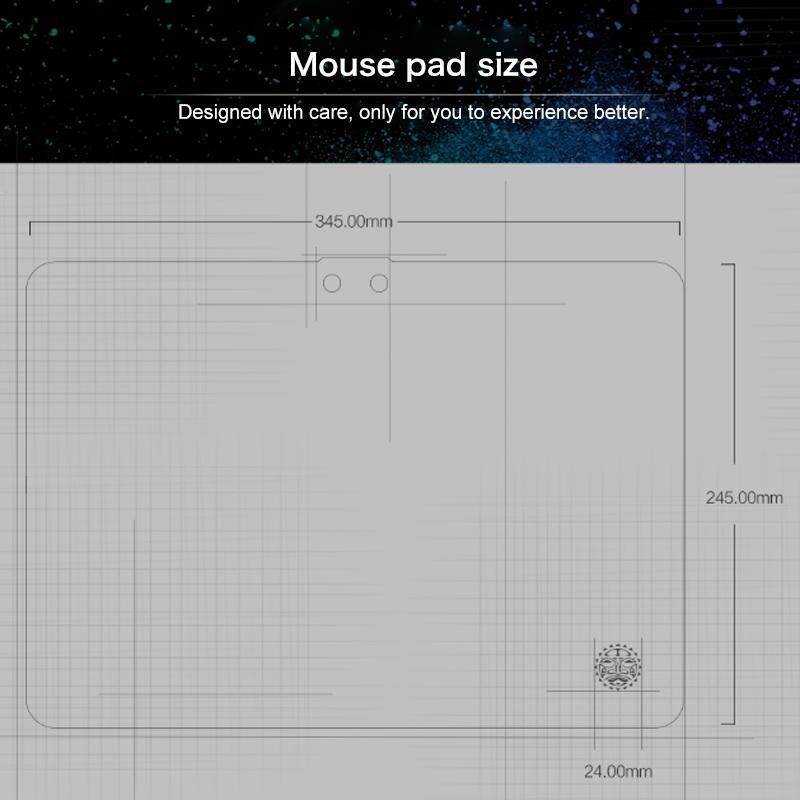 Rgb Gaming Mouse Pad Black