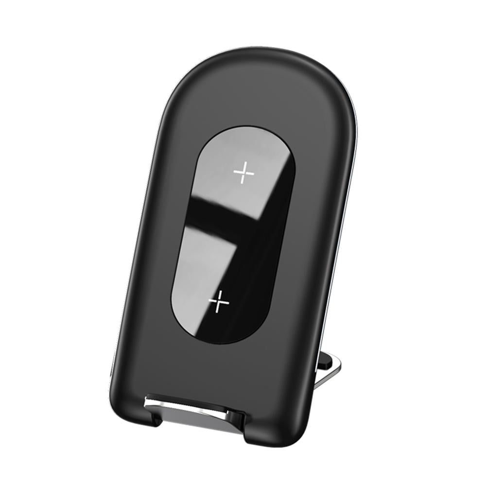 Foldable 15W Wireless Charger For Mobile Phones Black