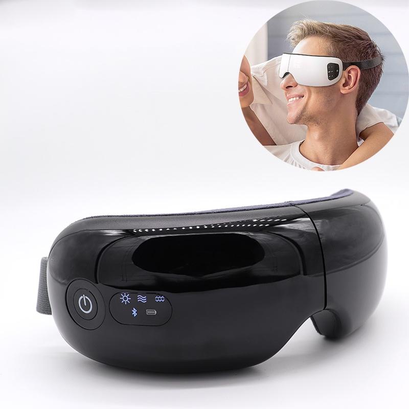 Air Pressure Eye Massager Black