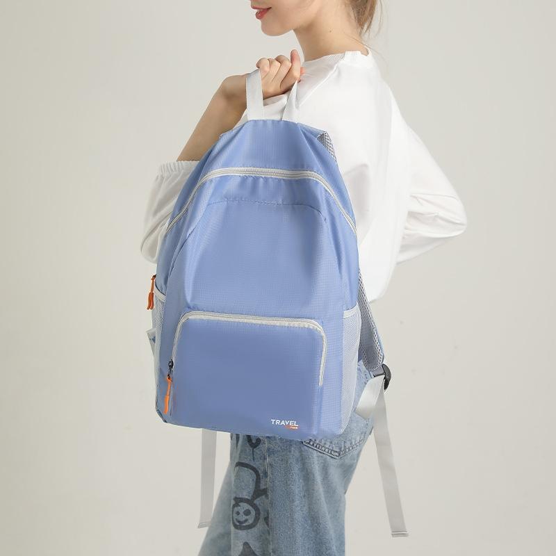 Foldable Sports Backpack For Mountaineering - Pink