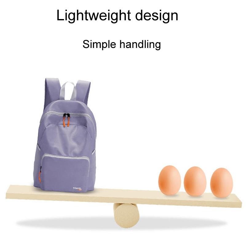 Foldable Sports Backpack For Mountaineering - Pink