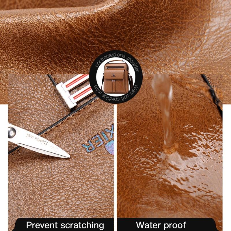 Large Capacity Men Business Backpack - Dark Brown