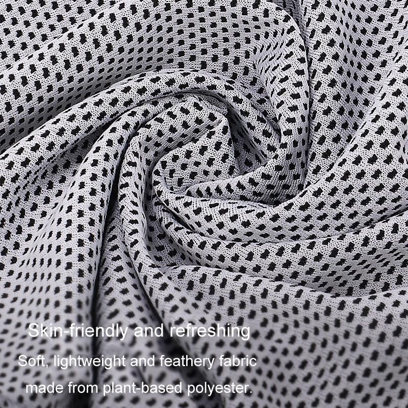 Portable Quick Dry Sports Towel Set with Silicone Sleeve and Storage Bag - 30x80cm - Grey - 30X80Cm