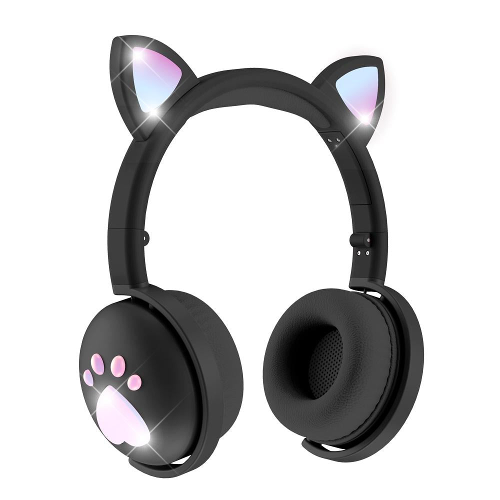 7.1 Surround Sound Cat Ear Gaming Headset With Mic - White