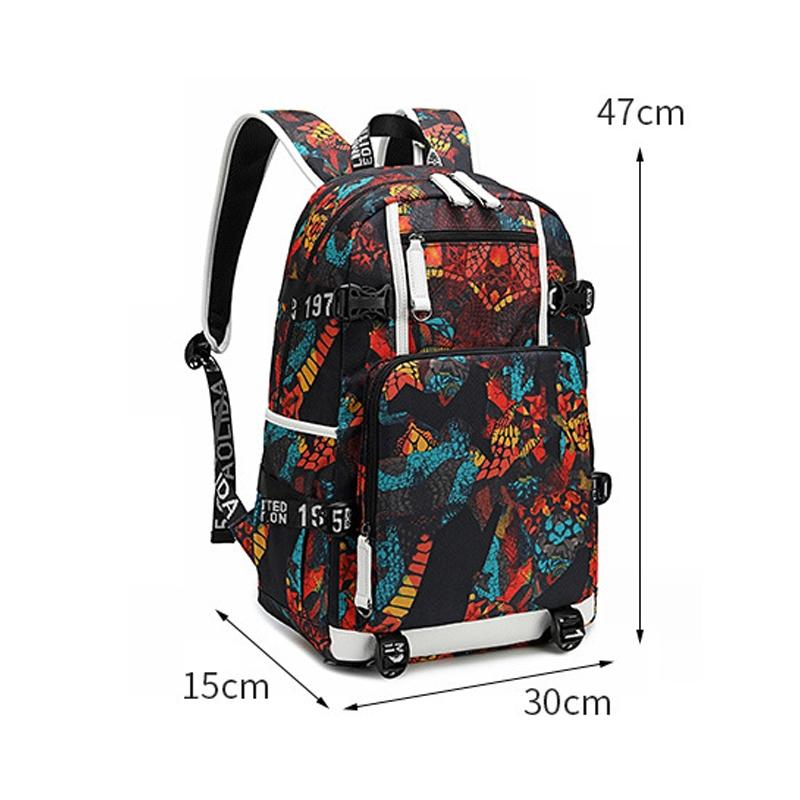 Student Thermal Backpack - Lightweight & Durable - Printed Yellow