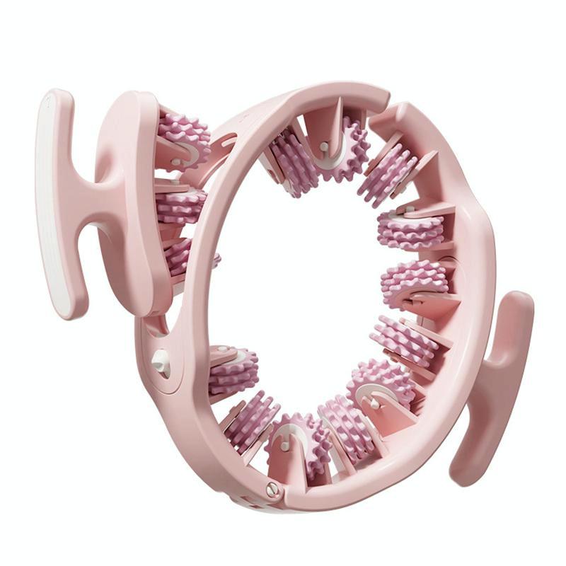 Kedu Slimming Leg Roller Inner Thigh & Calf Massager - Cherry Pink