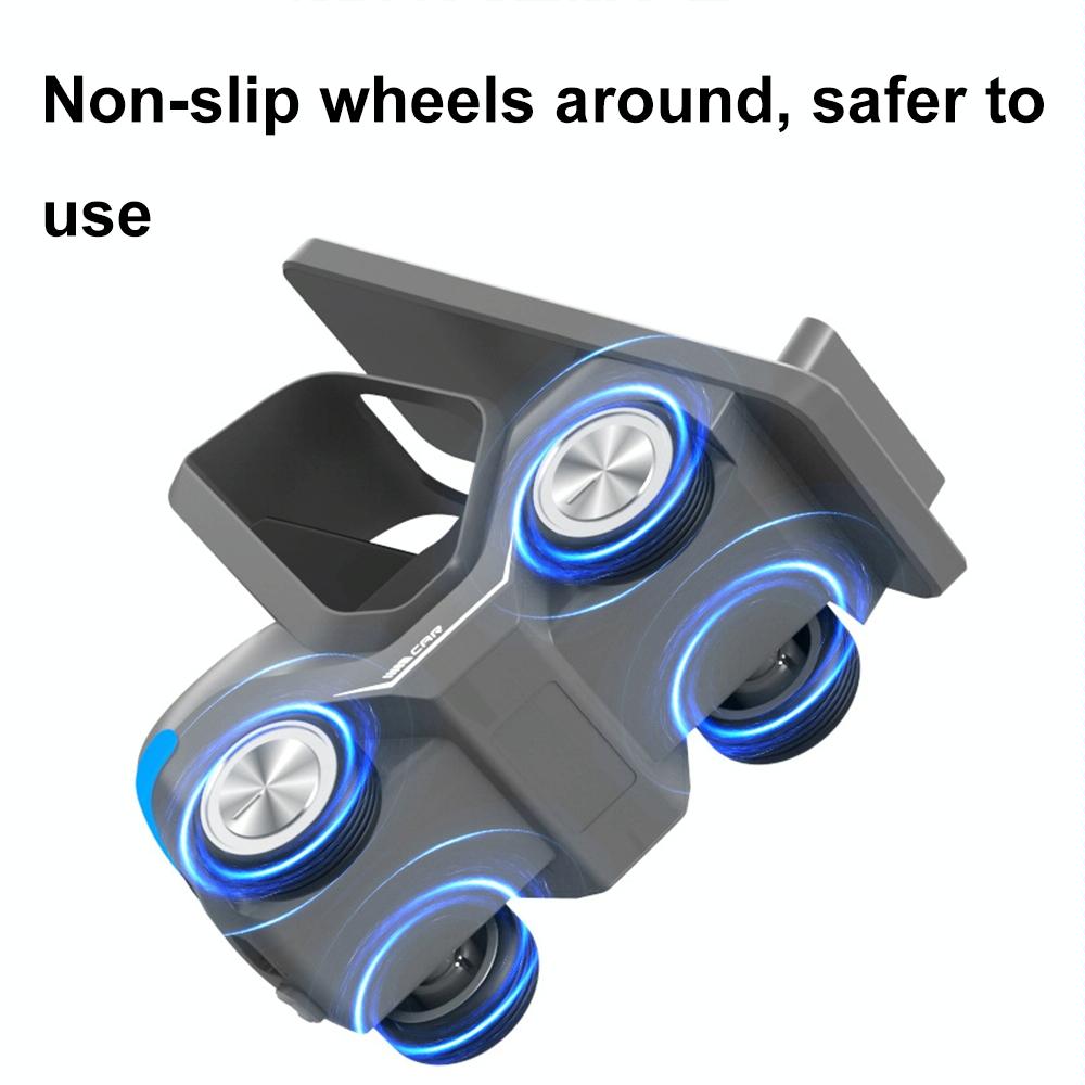 15W 3 In 1 Forklift Wireless Charger With Led Light - White