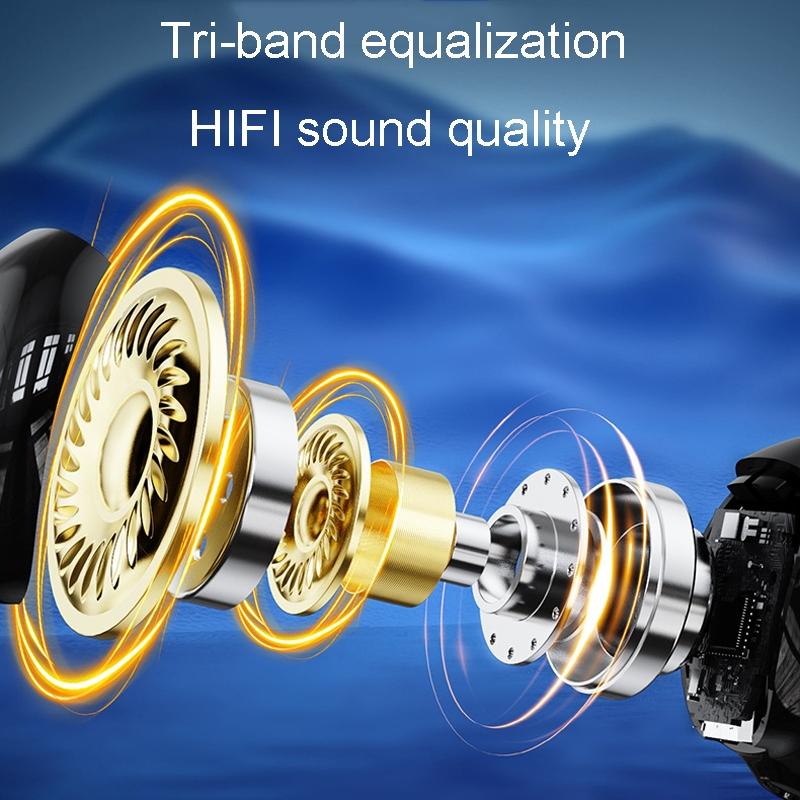 Wireless Clip-on Bluetooth Earphone for Sports and Gaming - Light Skin