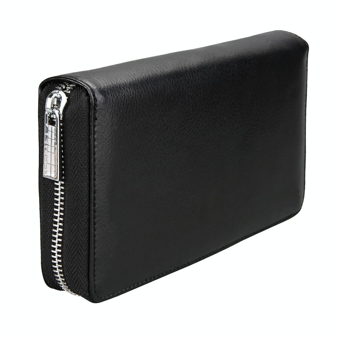 Leather Rfid Passport & Card Holder - Compact - Coffee