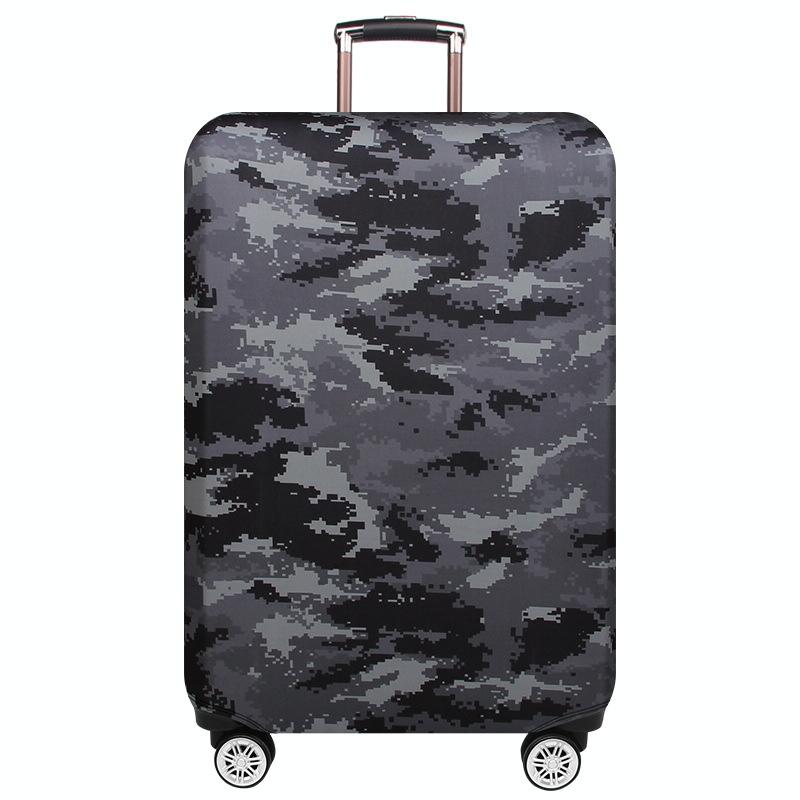 Xl Dustproof Travel Trolley Suitcase Cover - Wear-resistant - Camouflage 3