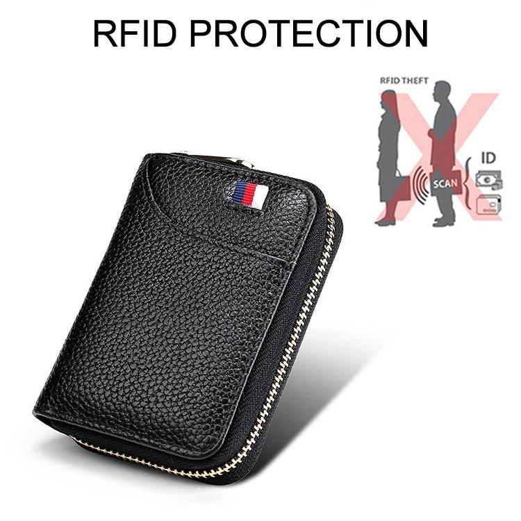 Multi Card Rfid Ladies Wallet - Coffee