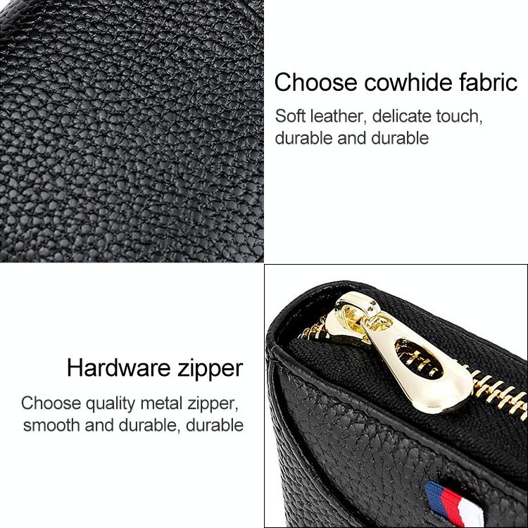 Multi Card Rfid Ladies Wallet - Coffee