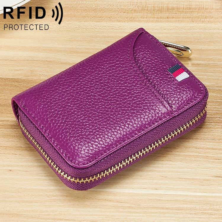 Multi Card Rfid Ladies Wallet - Coffee