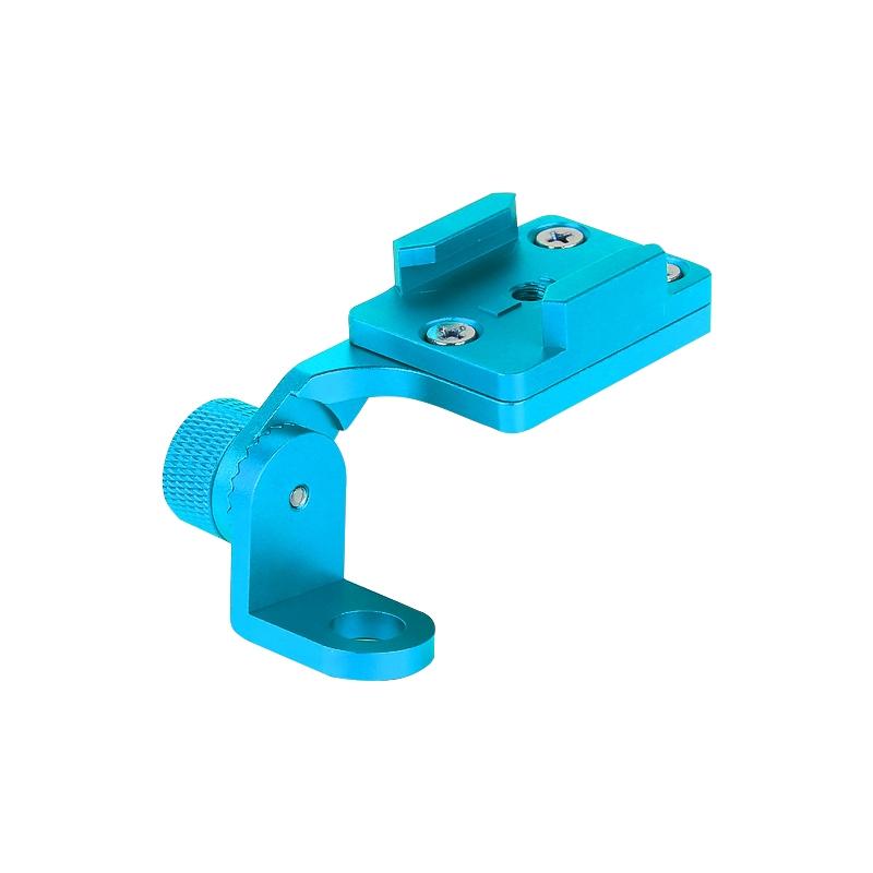 Universal Motorcycle Phone Bracket for Action Cameras - Cyan
