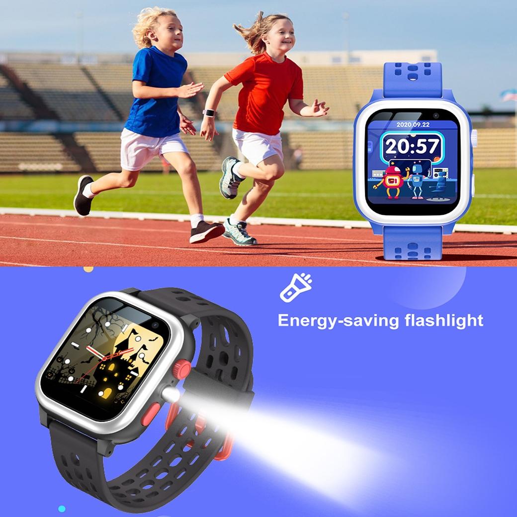 1.4 Inch Children's Watch With Flashlight Green