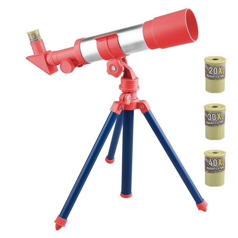 High-definition Children's Telescope for Science Education - B Model Blue