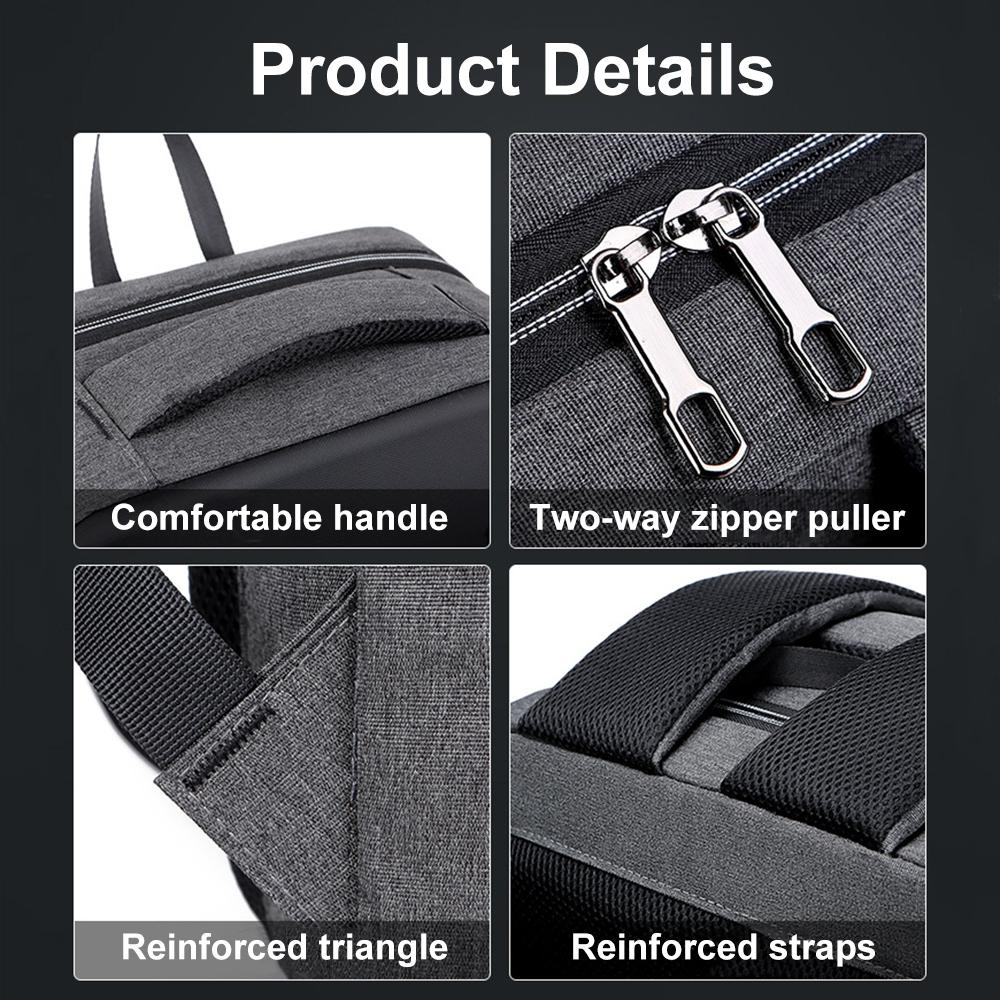 Large Capacity Anti-Theft Laptop Backpack With Usb Port - 16 Inch