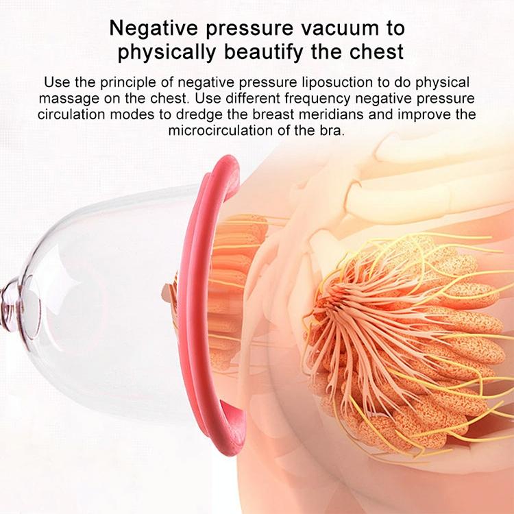 Portable Electric Chest Massager Usb Charging Remote Control - D Cup