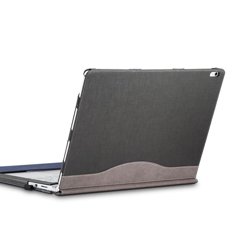 15-inch Protective Sleeve for Microsoft Surface Book 2 in Pu Leather - Deep Blue