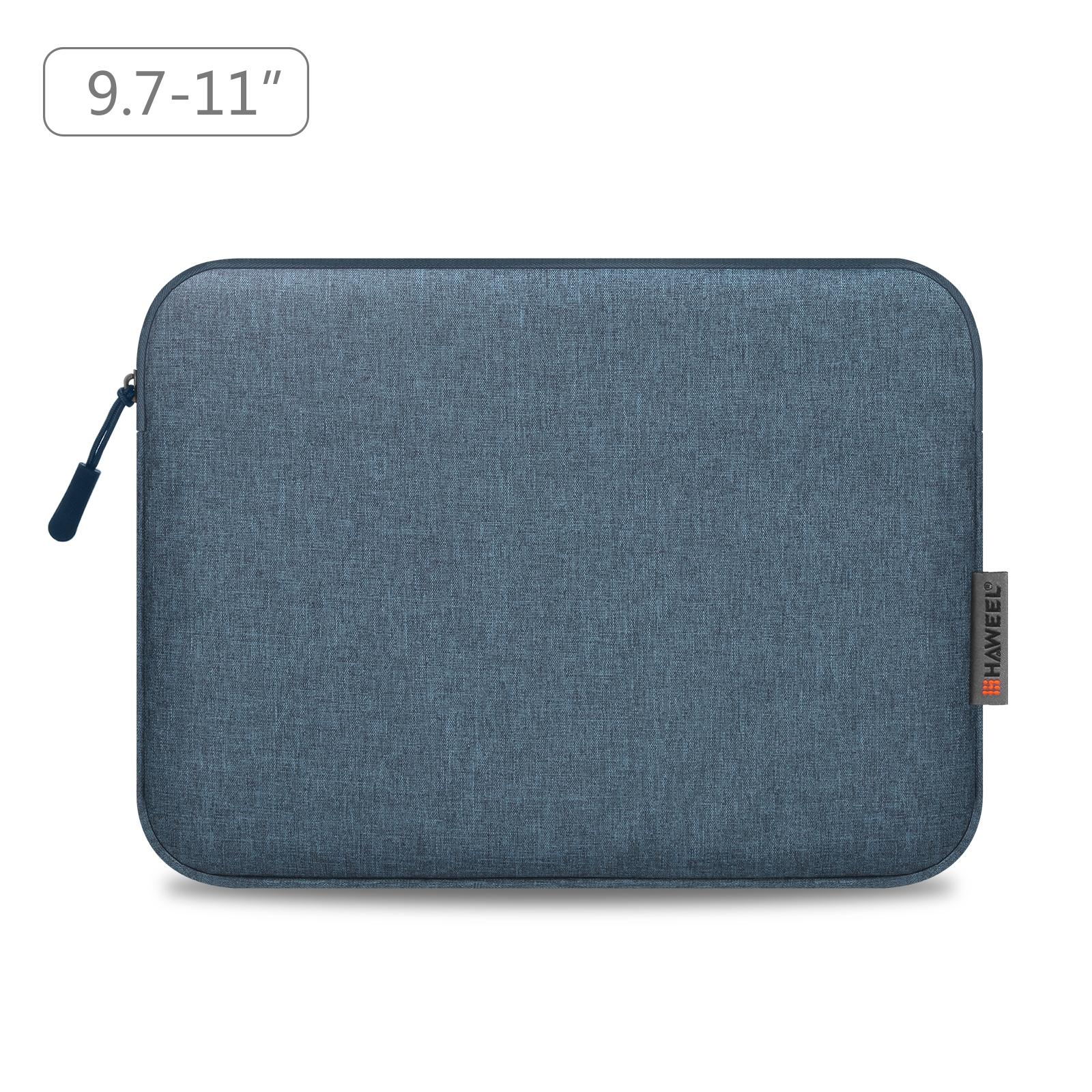 11 Tablet Sleeve Briefcase for 9.7-11.0 Tablets - Zipper Closure - Dark Blue