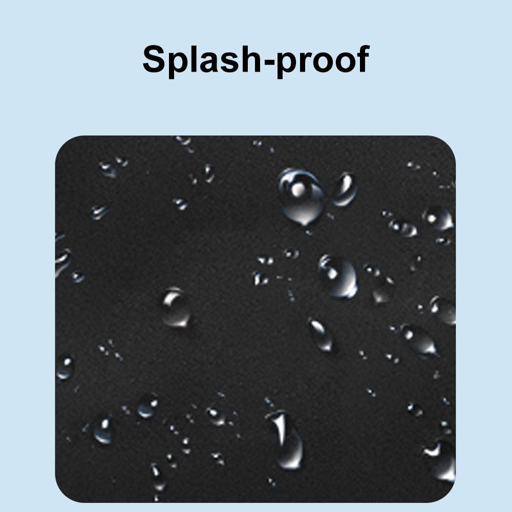 Large Splash Proof Backpack For Outings & School - Black